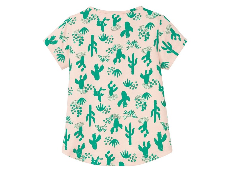 Gehe zu Vollbildansicht: LUPILU® Kleinkinder T-Shirts Mädchen, 2 Stück, aus Baumwolle - Bild 13