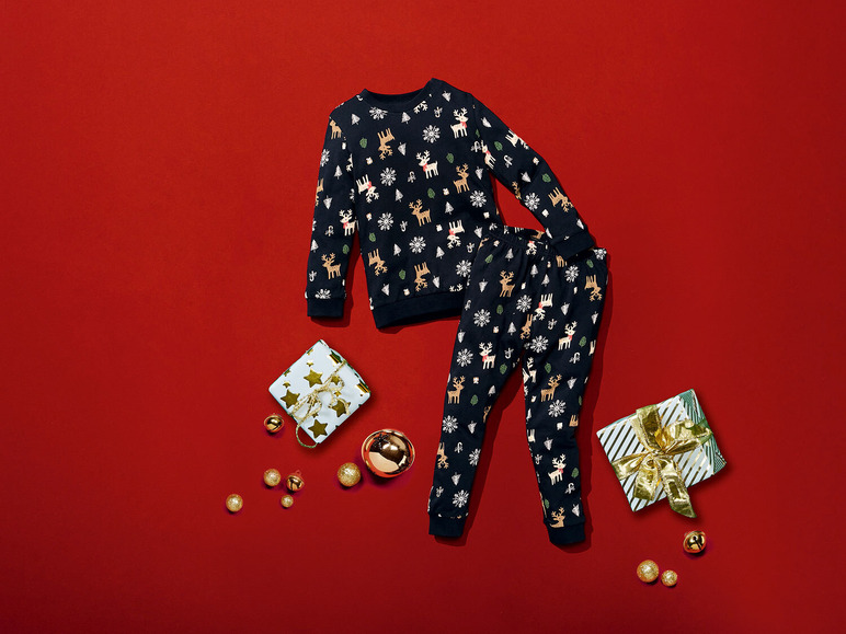 Gehe zu Vollbildansicht: lupilu® Kleinkinder Jungen Pyjama lang, aus reiner Baumwolle - Bild 21