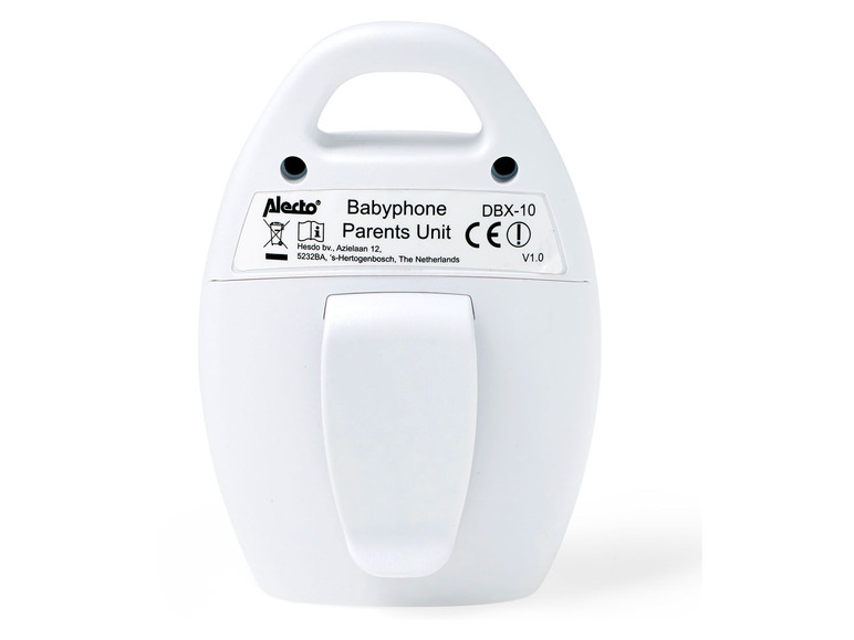 Gehe zu Vollbildansicht: Alecto DBX-10 ""Digitales Babyphone, weiß/blau - Bild 5