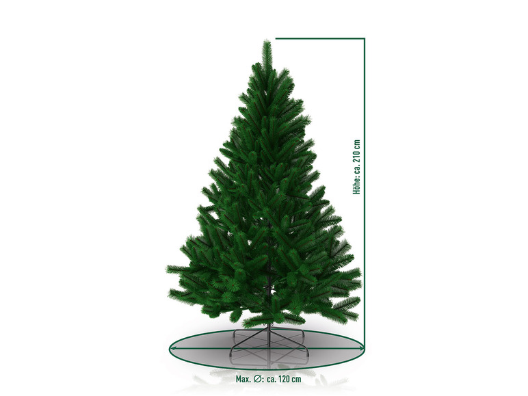Gehe zu Vollbildansicht: LIVARNO home künstlicher Weihnachtsbaum, Höhe 210 cm - Bild 4