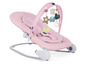Rosa Chicco Babyschaukel mit Spielbogen.