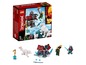 LEGO Ninjago Set mit Lloyds Reise, inklusive Eisfestung und weißem Wolf.