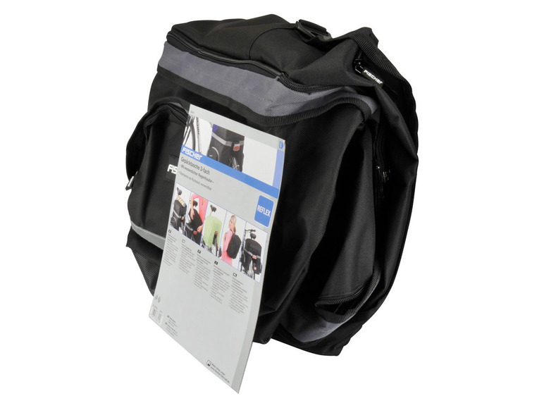 Gehe zu Vollbildansicht: FISCHER Gepäckträgertasche 3-fach, 58 Liter - Bild 10