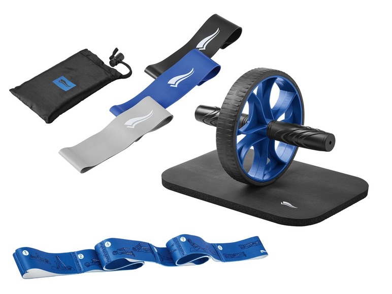 Gehe zu Vollbildansicht: CRIVIT® Stretchband/Bauchtrainer/Fitnessband-Set - Bild 1