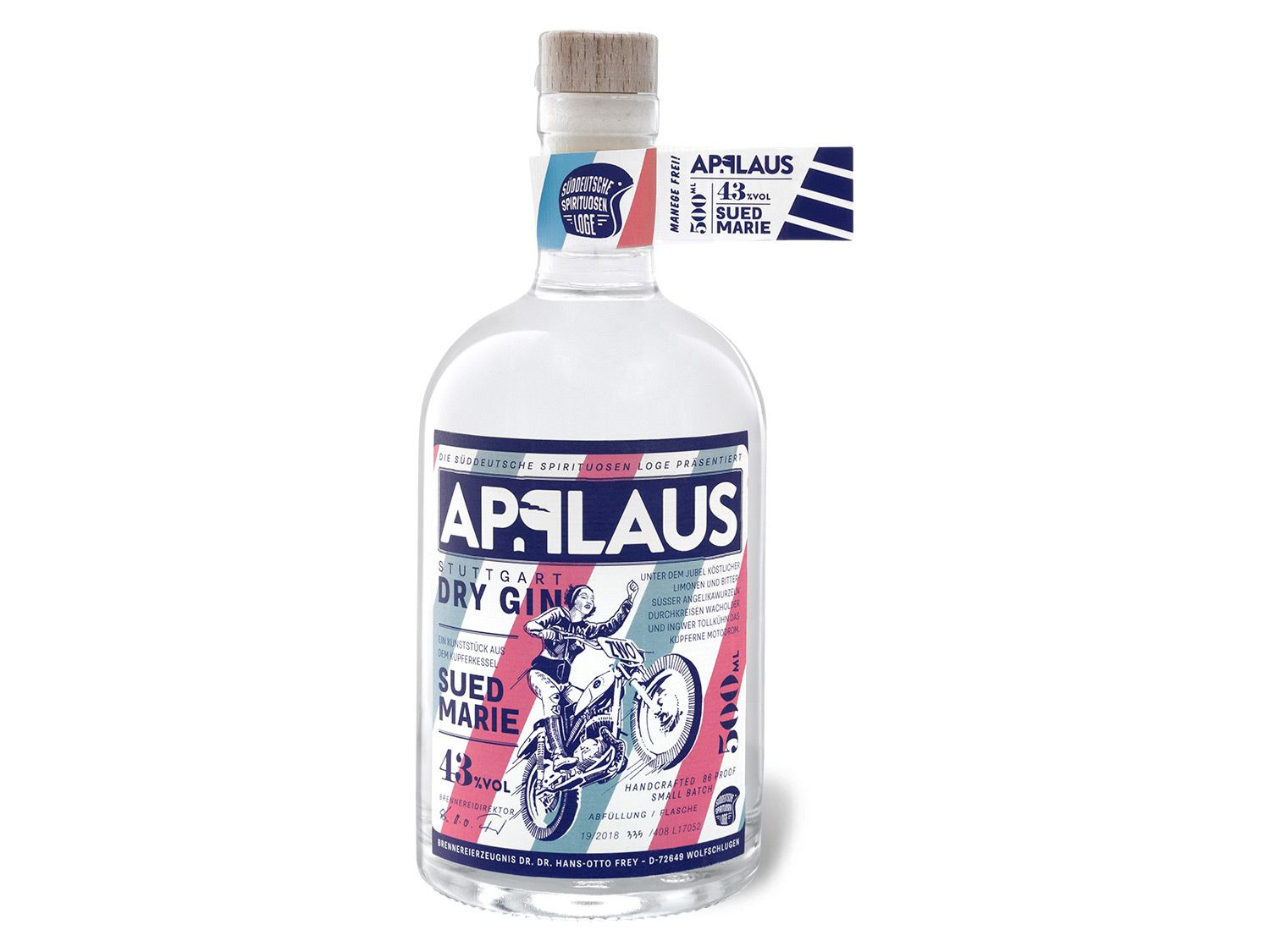 Applaus Dry Gin Suedmarie 43% | Vol LIDL online kaufen