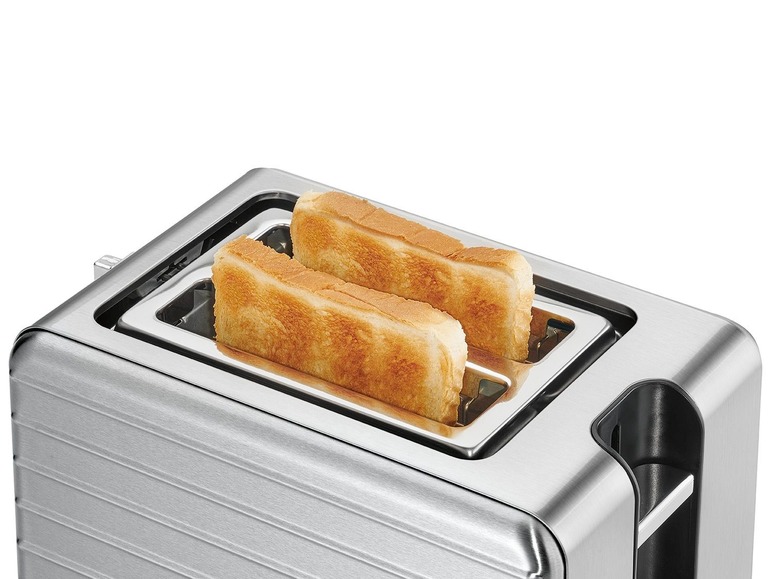 Gehe zu Vollbildansicht: ProfiCook Toaster »PC-TAZ 1110«, mit stufenloser Bräunungsgradregelung, 2 Edelstahlzangen - Bild 2
