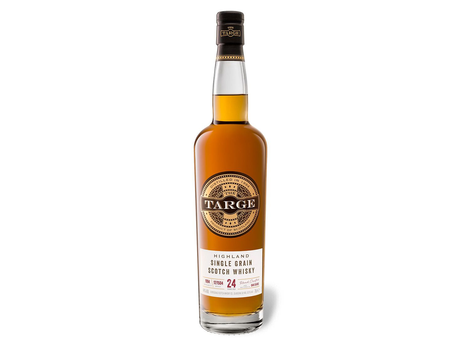 The Targe Highland Single Grain Scotch Whisky mit Gesc…