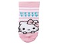 Rosa Socken mit Hello Kitty-Motiv.
