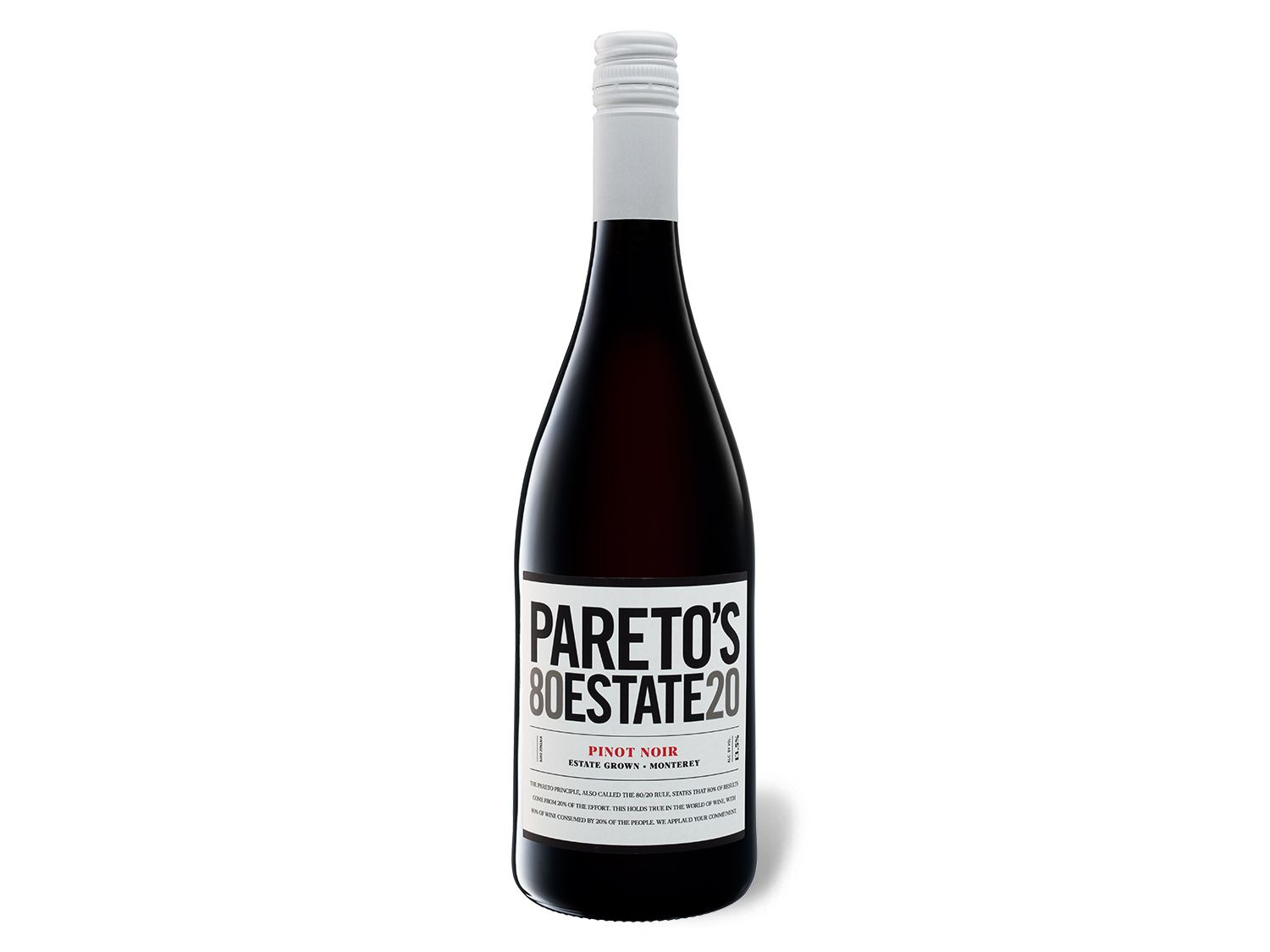 Pareto’s Estate 80/20 Pinot Noir trocken Rotwein 2018