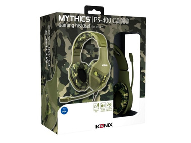 F+F Distribution GmbH PS4 - KONIX GAMING HEADSET CAMOUFLAGE - ZB-PS4