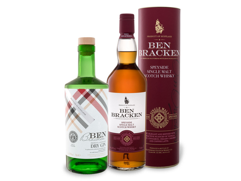Ben Bracken Scotch & Gin Entdeckerpaket 2 x 0,7-l-Flasche