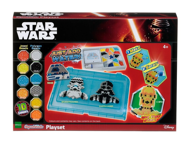 Aquabeads Star Wars Spielset mit R2-D2, Stormtrooper und Darth Vader
