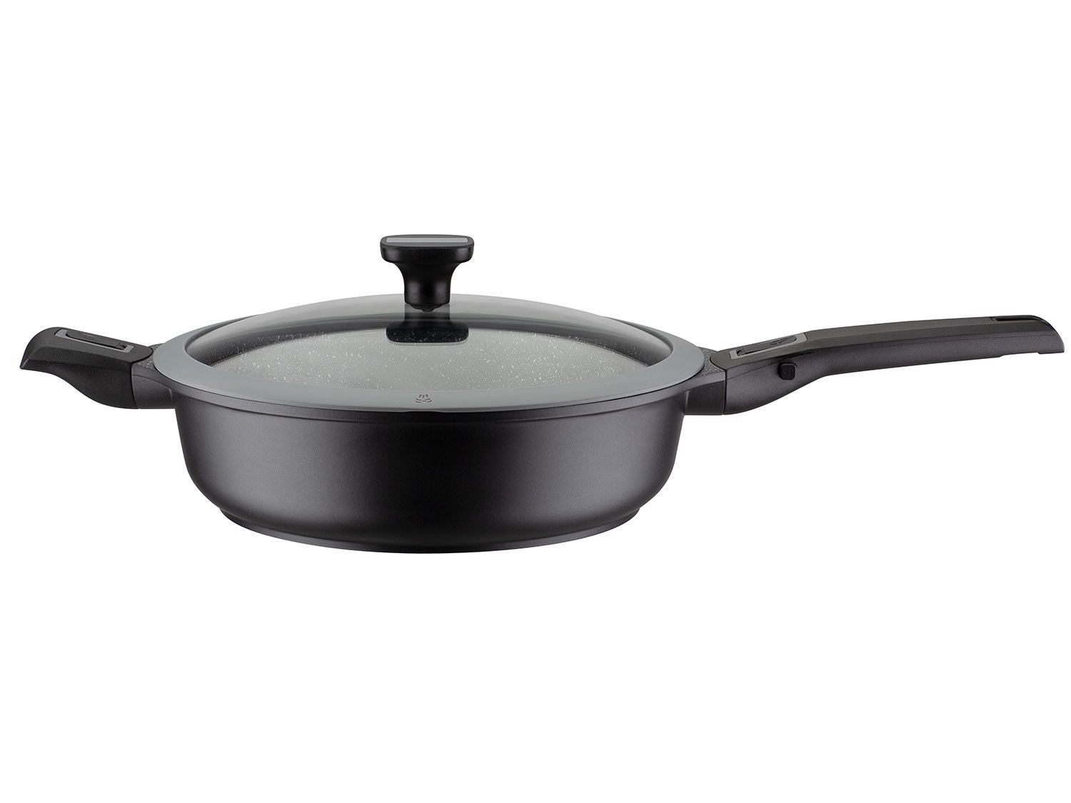 GSW  Schmorpfanne EASY CLICK 28 cm mit Glasdeckel - 5-teilig 2