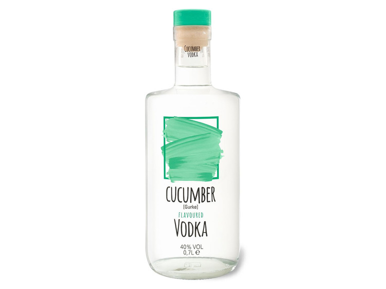 Gehe zu Vollbildansicht: Cucumber Flavoured Vodka 40% Vol - Bild 1
