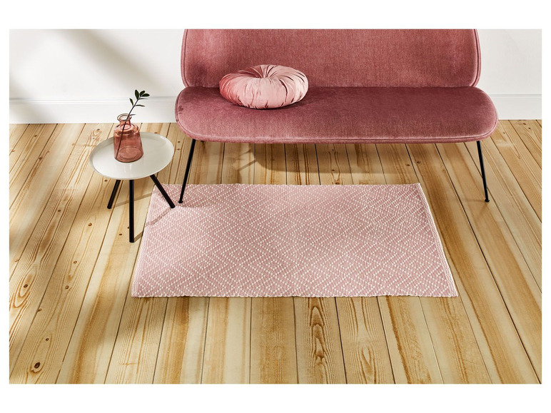 Gehe zu Vollbildansicht: MERADISO® Teppich, 67 x 120 cm, aus Baumwolle - Bild 11