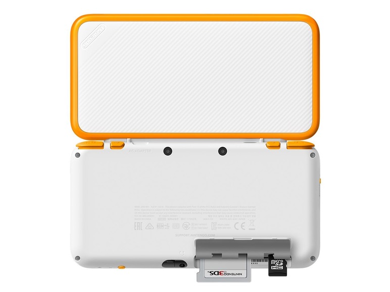 Gehe zu Vollbildansicht: Nintendo 2DS XL, NFC-Schnittstelle, DS- und 3DS kompatibel, weiß-orange - Bild 7