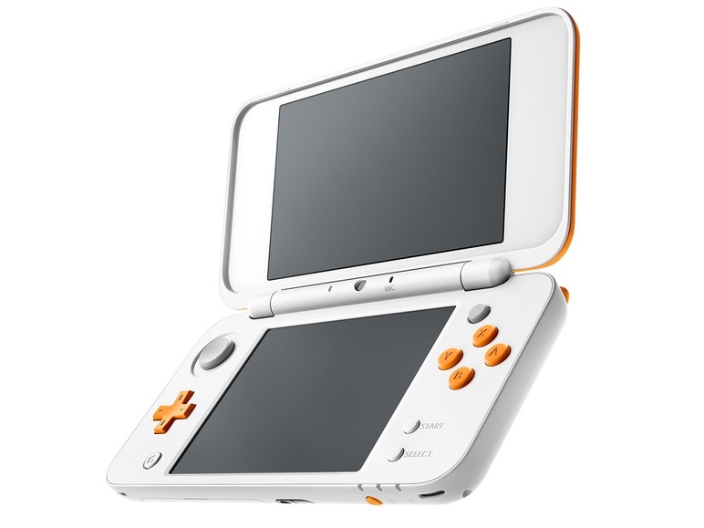 Gehe zu Vollbildansicht: Nintendo 2DS XL, NFC-Schnittstelle, DS- und 3DS kompatibel, weiß-orange - Bild 2
