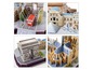 Ein 3D-Puzzle mit dem Arc de Triomphe, dem Eiffelturm und Notre Dame