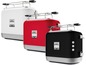 Weiße, rote und schwarze Kenwood kMix Toaster.