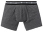 Graue Boxershorts mit 'Casualwear' Band.