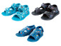 Blaue Sandalen mit Paw Patrol und Drachen-Motiv