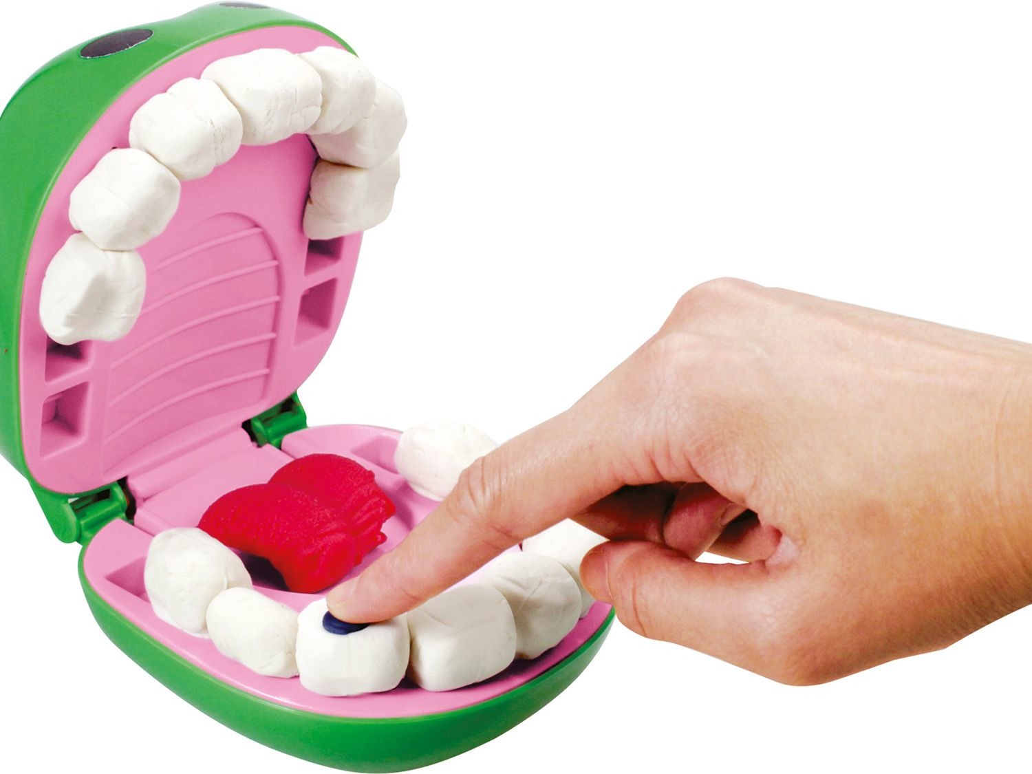 Juego De Amasar Cocodrilo Dentista - Plastilina Y Accesorios Para Jugar Al Dentista, Multicolor, Para Niños Desde 3 Años