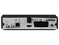Rückseite eines digitalen Satellitenreceivers mit HDMI-, LAN- und SCART-Anschlüssen.
