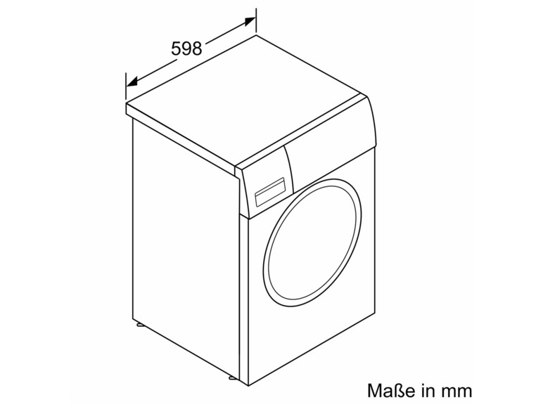 Gehe zu Vollbildansicht: Siemens WM14N177 Waschmaschine - Bild 4