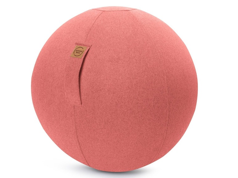 Gehe zu Vollbildansicht: SITTING POINT Sitting Ball »FELT«, mit abnehmbarem Bezug, waschbar, Griff mit Klettband - Bild 8