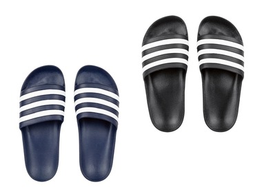 adidas Herren Adilette, mit weichem Cloudfoam Fußbett