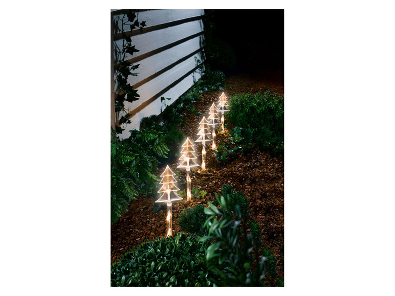 Gehe zu Vollbildansicht: Livarno Home LED Garten-Leuchtstäbe, 5 Stück - Bild 7