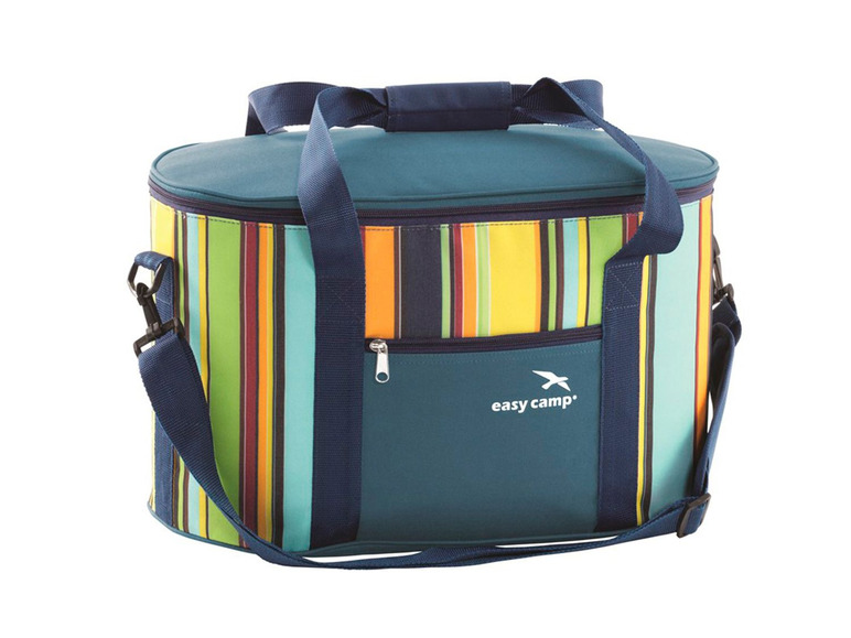 Gehe zu Vollbildansicht: Easy Camp Kühltasche »Coolbag Stripe L«, großer Deckel, mit Reißverschluss - Bild 1