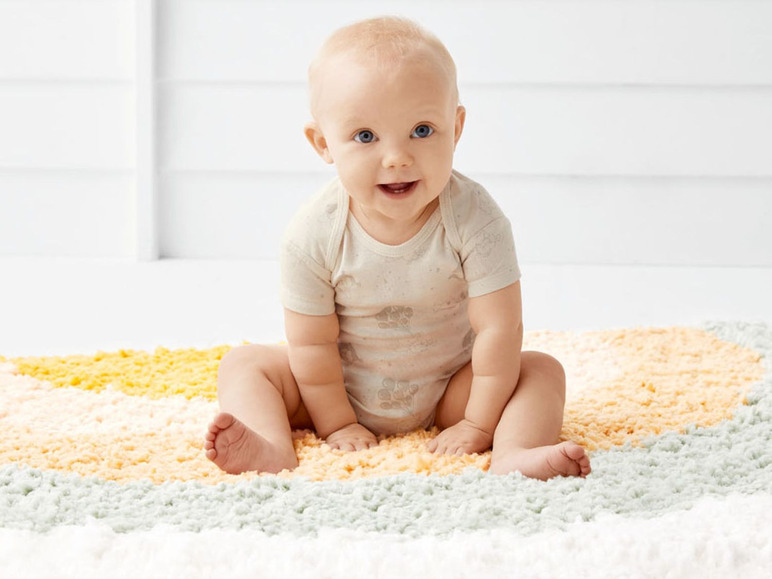 Gehe zu Vollbildansicht: lupilu Baby Bodys, 5 Stück, aus reiner Bio-Baumwolle - Bild 3