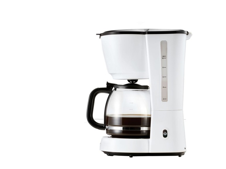 Gehe zu Vollbildansicht: SILVERCREST® Kaffeemaschine »SKMK 1000 A1«, mit Glaskanne für 1,25 Liter und Messlöffel - Bild 4