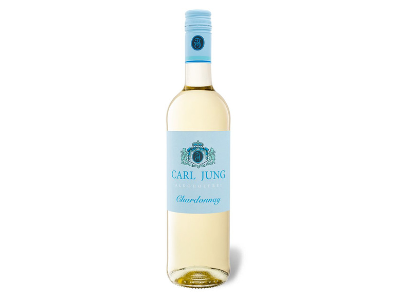 Gehe zu Vollbildansicht: Carl Jung Chardonnay, alkoholfreier Weißwein - Bild 1