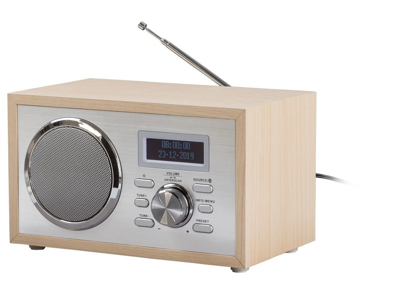 Gehe zu Vollbildansicht: SILVERCREST® Radio »SRH 5 B2«, mit DAB+ und Bluetooth, 40 Speicherplätze - Bild 2