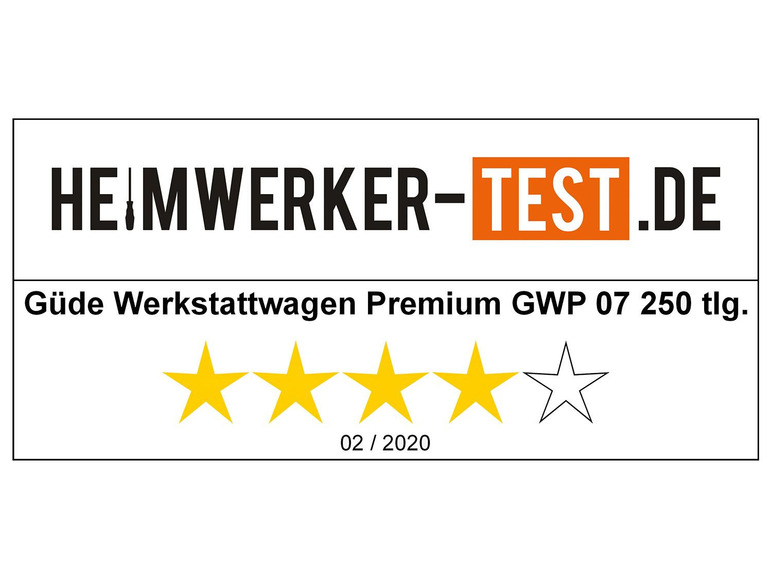 Gehe zu Vollbildansicht: Güde Werkstattwagen Premium »GWSP 07«, Vollauszugschubladen - Bild 10