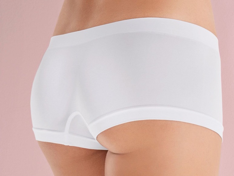 Gehe zu Vollbildansicht: ESMARA® Lingerie Panties Damen, Seamless, bügelfrei, LYCRA® Fasern, mit Elasthan, 4 Stück - Bild 15