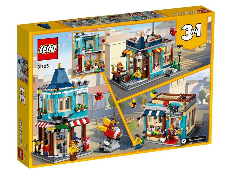 Gehe zu Vollbildansicht: LEGO® Creator 31105 »Spielzeugladen im Stadthaus« - Bild 2