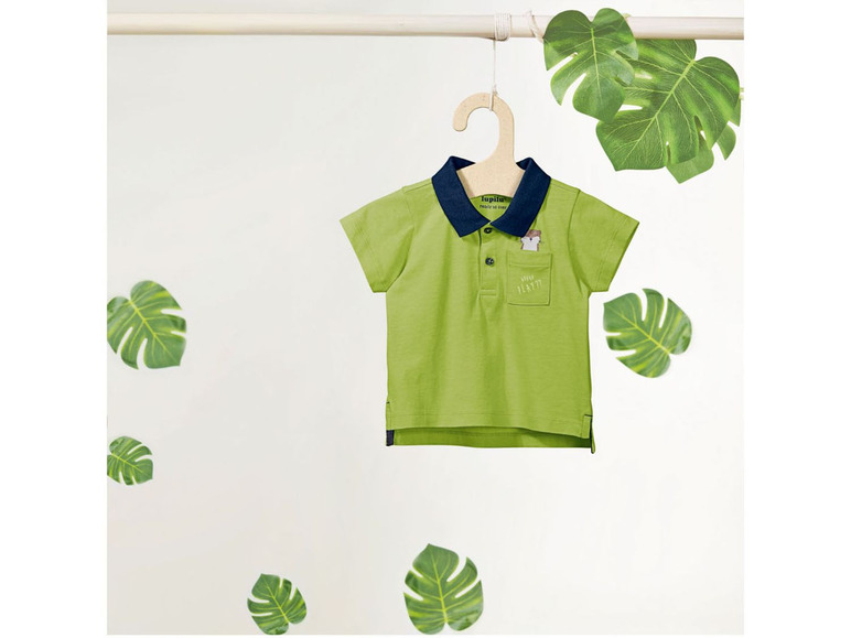Gehe zu Vollbildansicht: lupilu® Baby Jungen Poloshirt - Bild 8