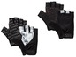 Zwei Paar schwarze Fahrradhandschuhe mit fingerlosen Fingern