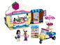 LEGO Friends Bäckerei mit Cupcake-Thema, inklusive Laden, Bäcker und Lieferwagen.