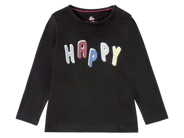Gehe zu Vollbildansicht: lupilu® Kleinkinder Shirts Mädchen, 2 Stück - Bild 20