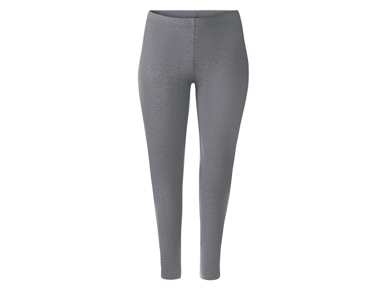 Graue Leggings für Damen.