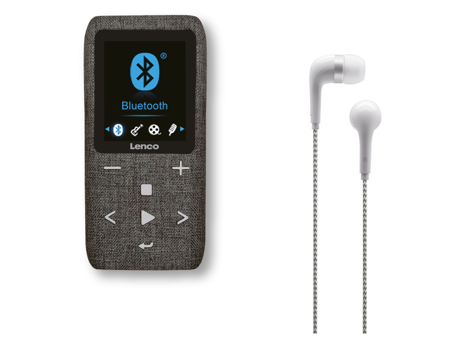 Lenco XEMIO861 MP4Player mit Bluetooth und FMRadio