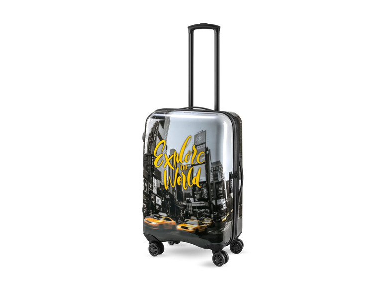Gehe zu Vollbildansicht: TOPMOVE® Koffer, 60 l Fassungsvermögen, mit 4 Rollen, ABS-Polycarbonat-Gehäuse - Bild 7