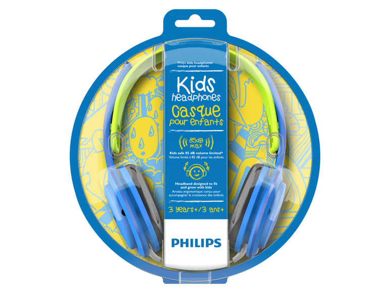 Gehe zu Vollbildansicht: PHILIPS Kids Headphones - On-ear SHK2000BL/00 - Bild 4