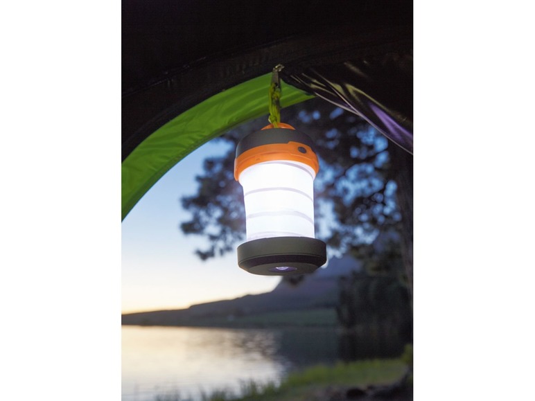Gehe zu Vollbildansicht: CRIVIT® Lampe, Camping, Outdoor, faltbar, 3-in-1 Funktion, LED - Bild 2