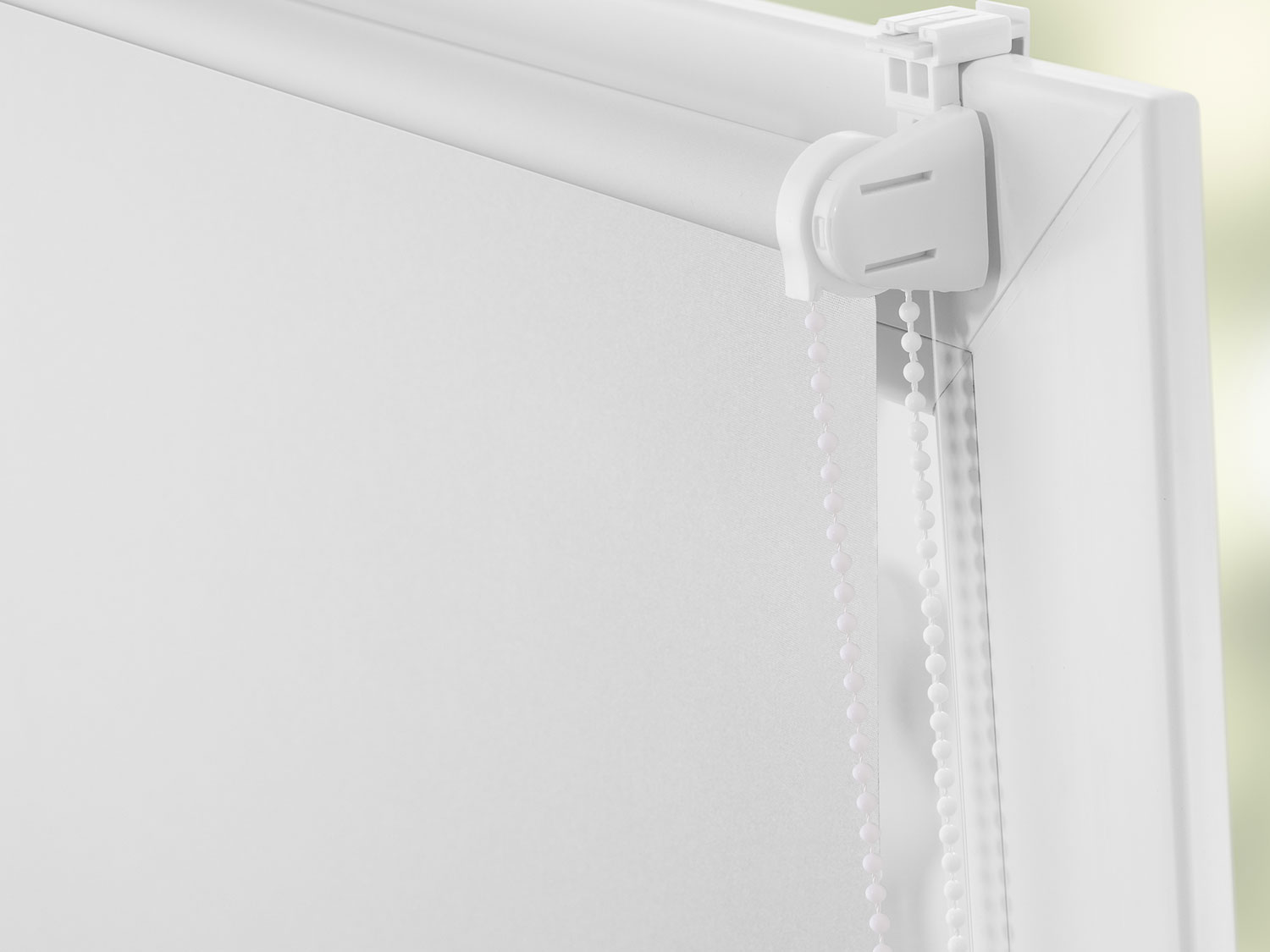 Thumbnail - Lichtblick Rollo Klemmfix, ohne Bohren, verspannt, Verdunkelung (Weiß, 60 x 150 cm)