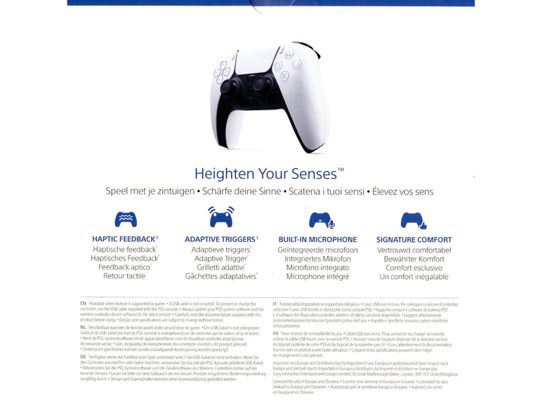 Gehe zu Vollbildansicht: Sony Interactive Entertainment PS5 - Controller DualSense - ZB-PS5 - Bild 2